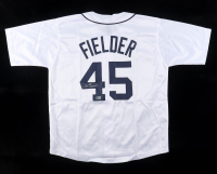 Cecil Fielder Signed Jersey (Beckett) at PristineAuction.com