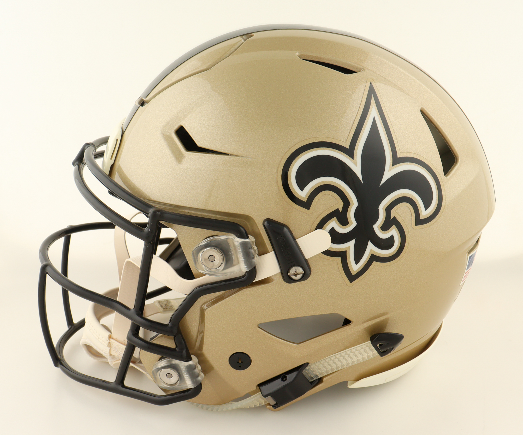 Drew Brees Signed Saints Full-Size Authentic On-Field Speed-Flex Helmet (Beckett) at PristineAuction.com Drew Brees Signed Saints Full-Size Authentic On-Field Speed-Flex Helmet (Beckett) at PristineAuction.com
