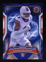 Keon Coleman 2024 Topps Resurgence Navy Surge #111 RC at PristineAuction.com