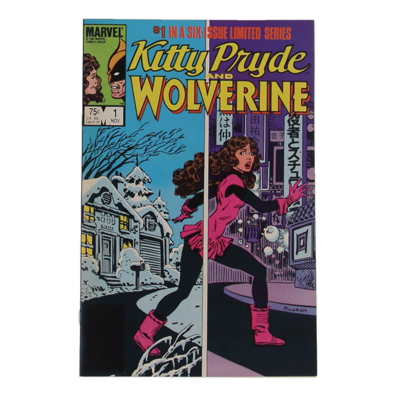 1984 "Kitty Pryde and Wolverine" Issue #1 Marvel Comic Book at PristineAuction.com 1984 "Kitty Pryde and Wolverine" Issue #1 Marvel Comic Book at PristineAuction.com