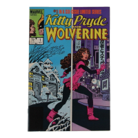 1984 "Kitty Pryde and Wolverine" Issue #1 Marvel Comic Book at PristineAuction.com