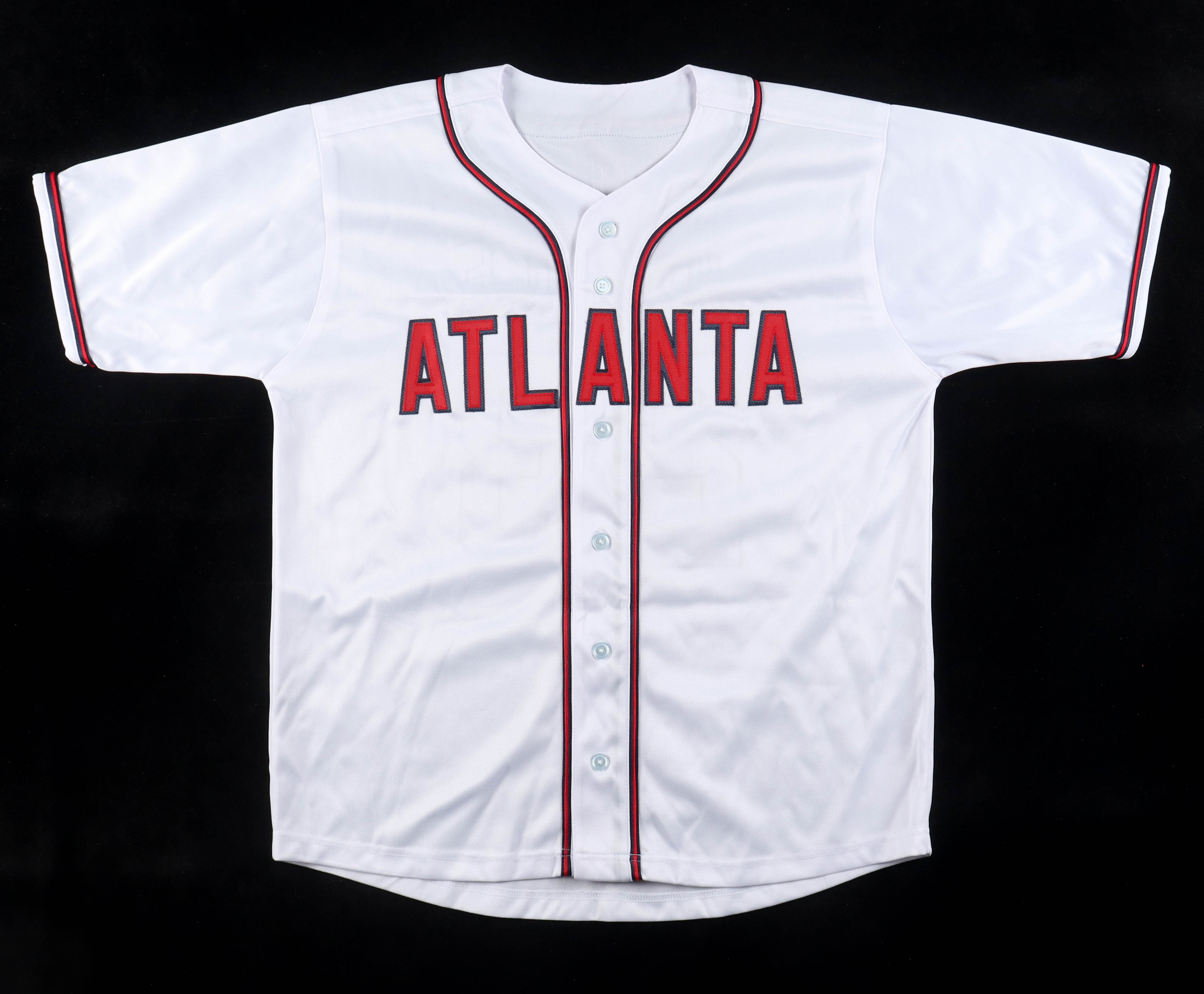 David Justice Signed Jersey (Beckett) at PristineAuction.com David Justice Signed Jersey (Beckett) at PristineAuction.com