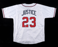 David Justice Signed Jersey (Beckett) at PristineAuction.com