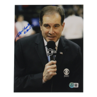 Jim Nantz Signed 8x10 Photo Inscribed "CBS" (Beckett) at PristineAuction.com