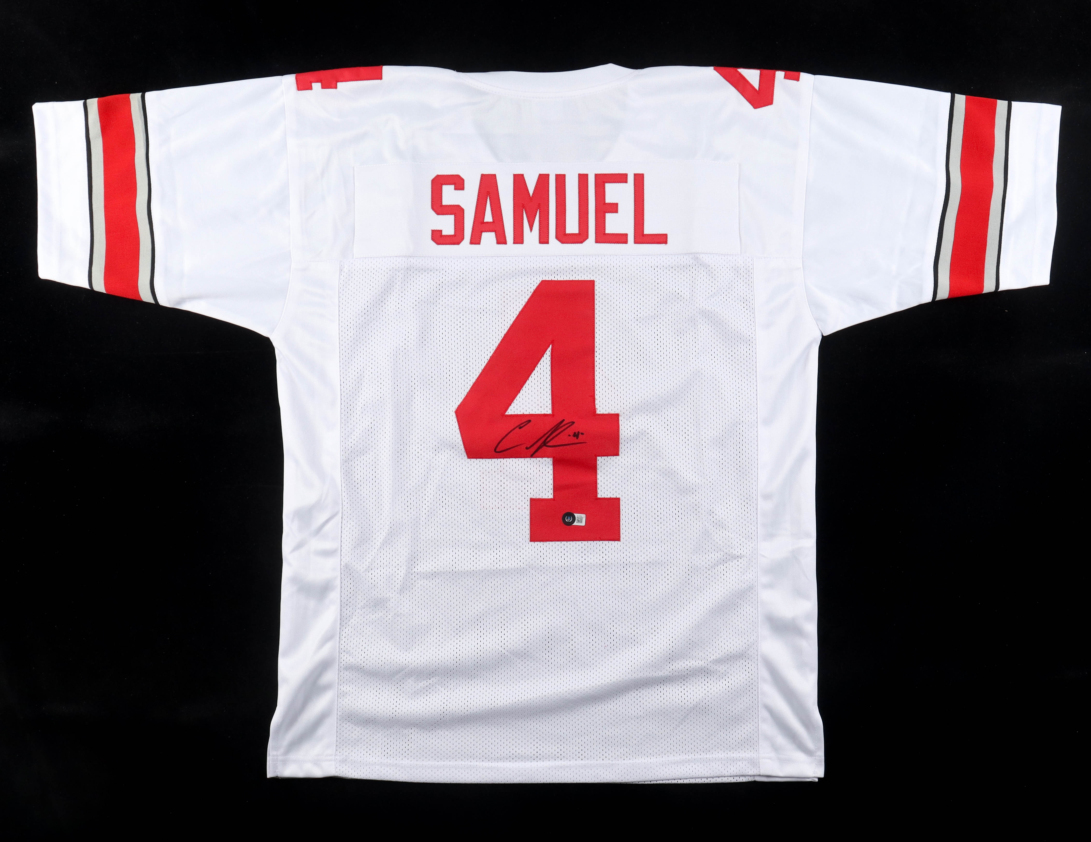 Curtis Samuel Signed Jersey (Beckett) at PristineAuction.com Curtis Samuel Signed Jersey (Beckett) at PristineAuction.com