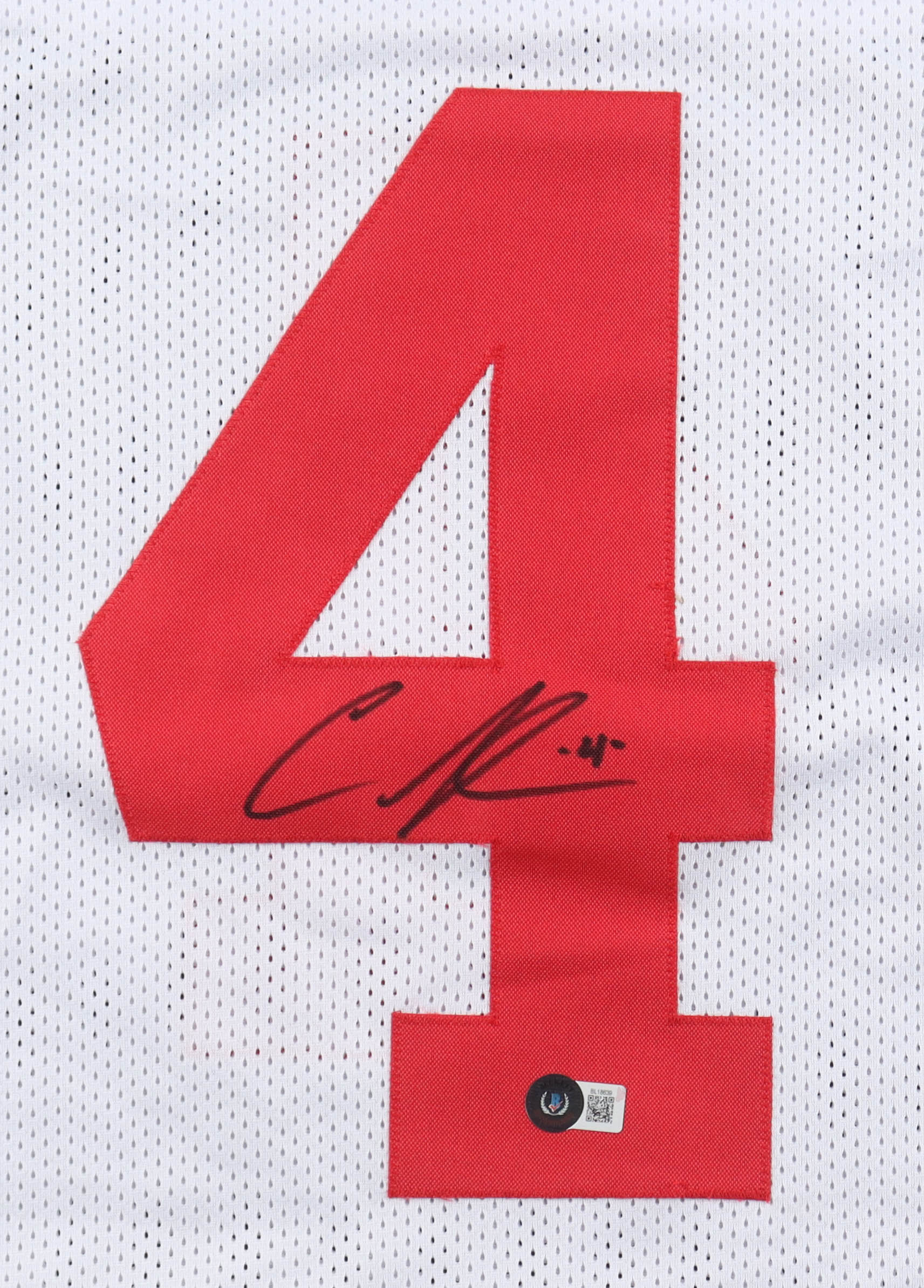 Curtis Samuel Signed Jersey (Beckett) at PristineAuction.com Curtis Samuel Signed Jersey (Beckett) at PristineAuction.com