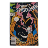1988 "Web of Spider-Man" Issue #38 Marvel Comic Book at PristineAuction.com