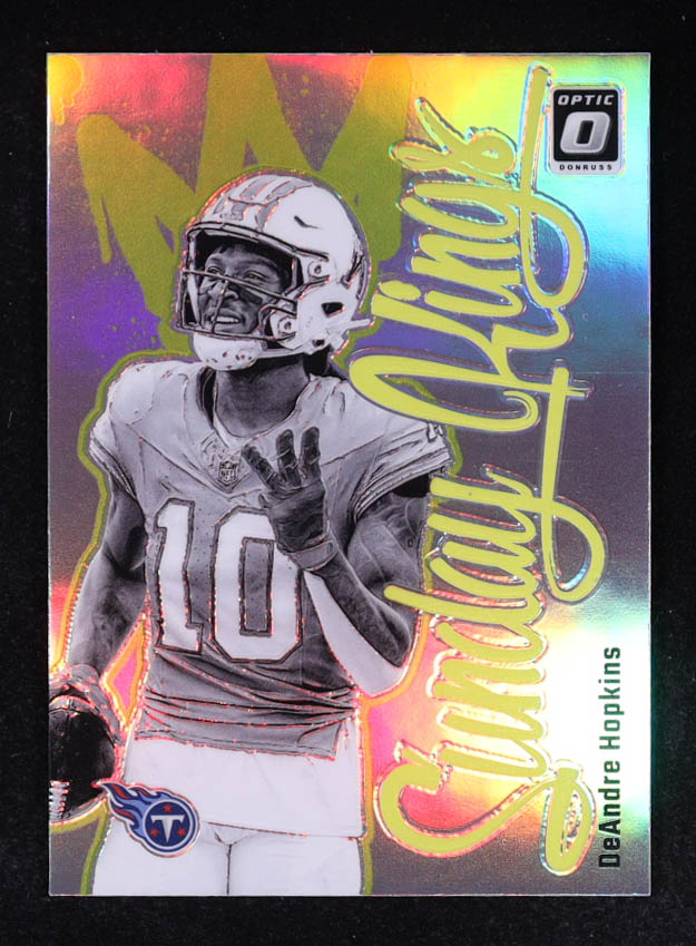 DeAndre Hopkins 2024 Donruss Optic Sunday Kings #21 at PristineAuction.com DeAndre Hopkins 2024 Donruss Optic Sunday Kings #21 at PristineAuction.com