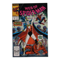 1989 "Web of Spider-Man" Issue #46 Marvel Comic Book at PristineAuction.com