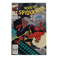 1989 "Web of Spider-Man" Issue #49 Marvel Comic Book at PristineAuction.com
