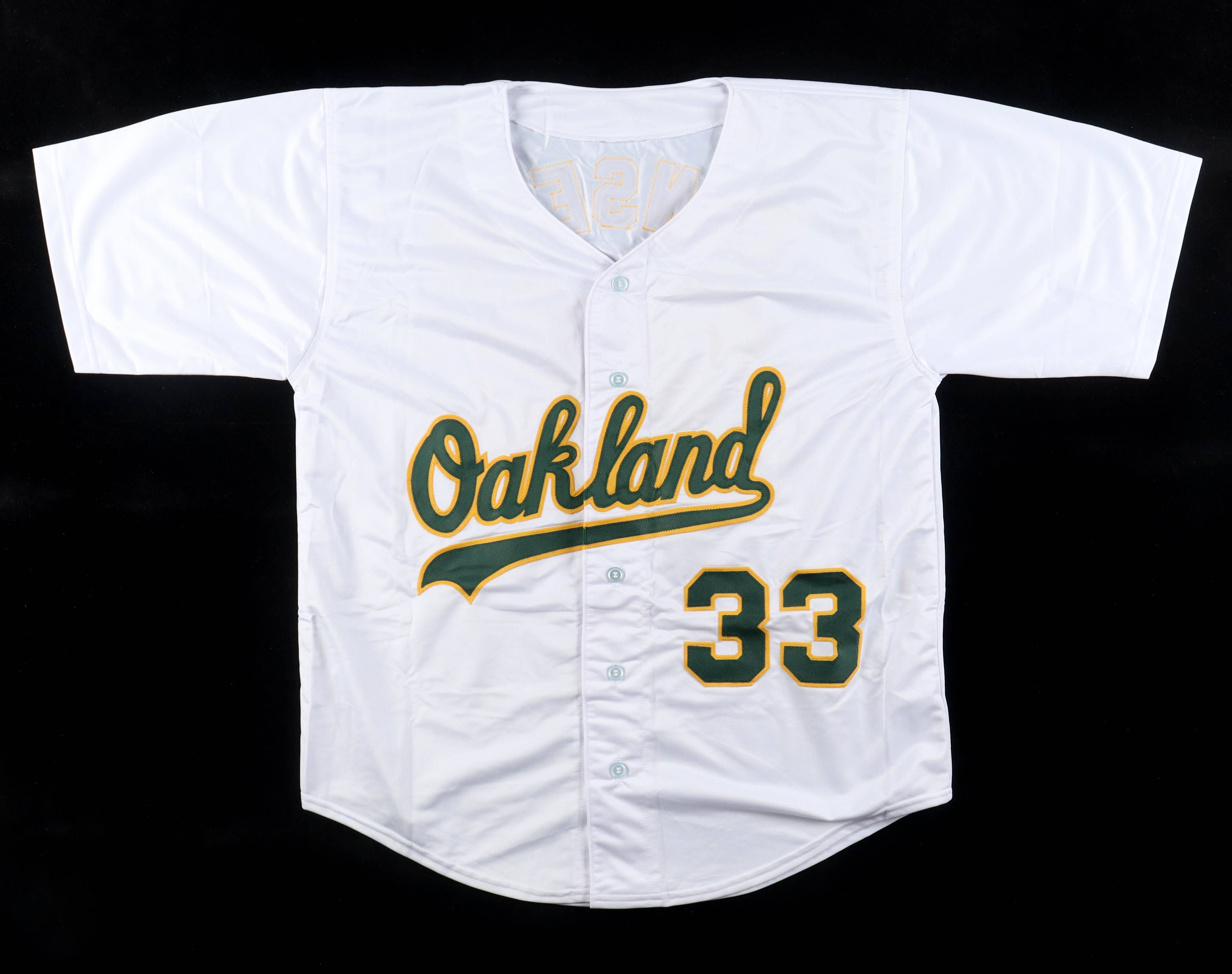 Jose Canseco Signed Jersey (JSA) at PristineAuction.com Jose Canseco Signed Jersey (JSA) at PristineAuction.com