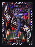 AJ Barner 2024 Select Prizm Zebra Shock #103 RC at PristineAuction.com