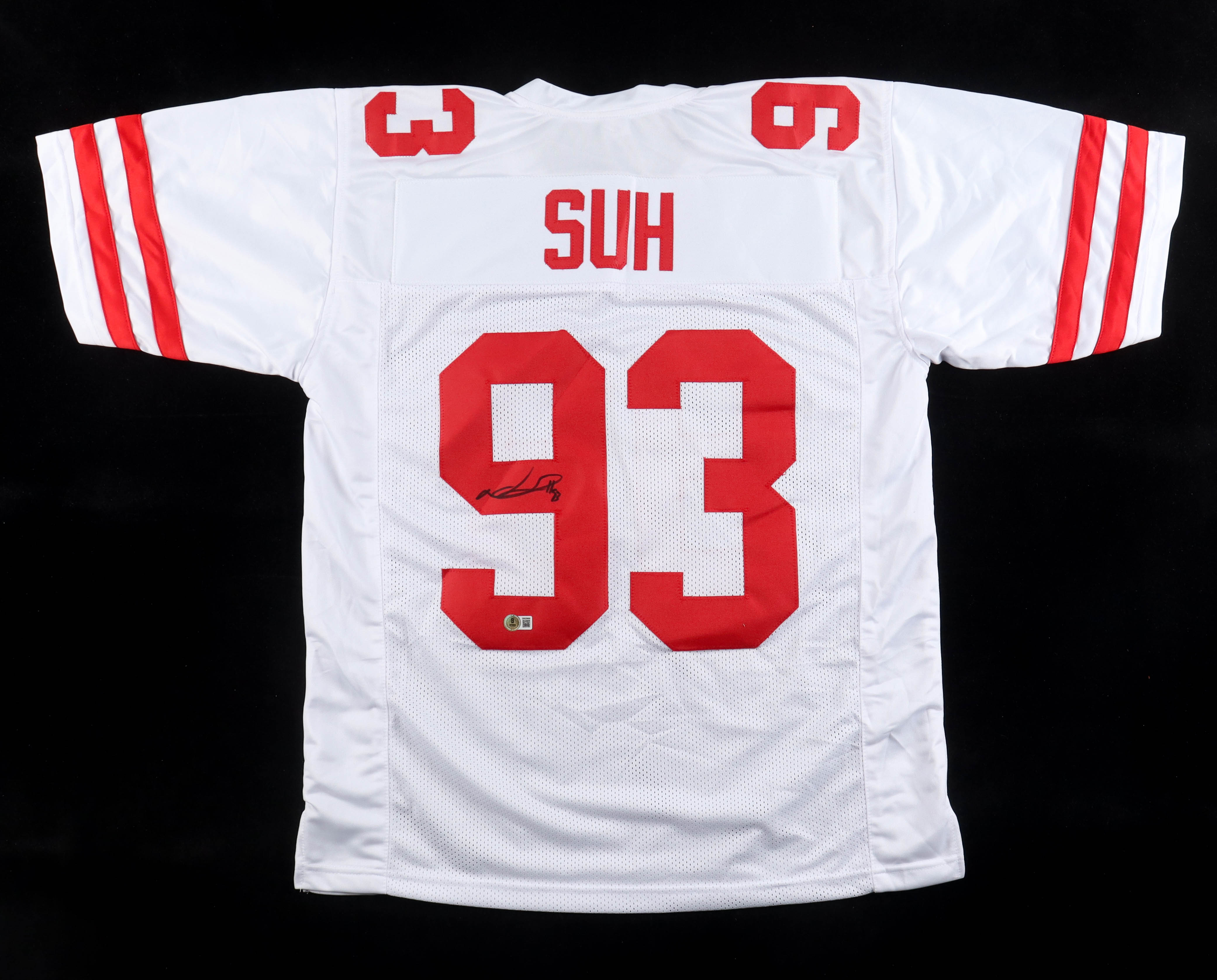 Ndamukong Suh Signed Jersey (Beckett) at PristineAuction.com Ndamukong Suh Signed Jersey (Beckett) at PristineAuction.com