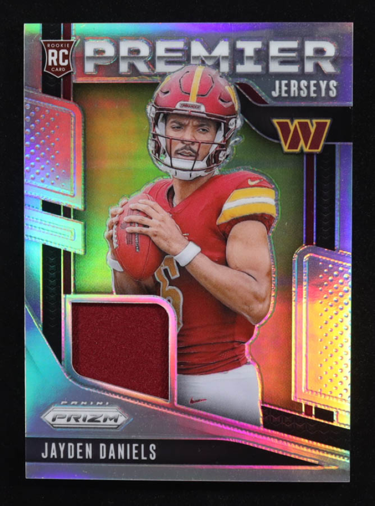 Jayden Daniels 2024 Panini Prizm Premier Jerseys #2 RC