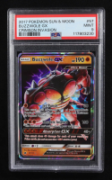 Buzzwole GX 2017 Pokemon Sun and Moon Crimson Invasion #57 Holo (PSA 9) at PristineAuction.com