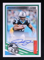 Jonathan Stewart 2025 Score Signatures Green #79 at PristineAuction.com