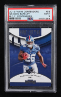 Saquon Barkley 2018 Panini Contenders Rookie of the Year Contenders #2 RC (PSA 9) at PristineAuction.com