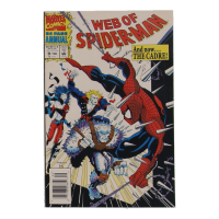 1993 "Web of Spider-Man" Issue #9 Marvel Comic Book at PristineAuction.com