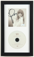 Taylor Swift Signed "The Tortured Poets Department" Custom Framed CD Insert Display (ACOA) at PristineAuction.com