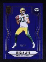 Jordan Love 2025 Elite Blue #73 #61/75 at PristineAuction.com