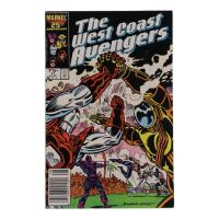 1986 "The West Coast Avengers" Issue #11 Marvel Comic Book at PristineAuction.com