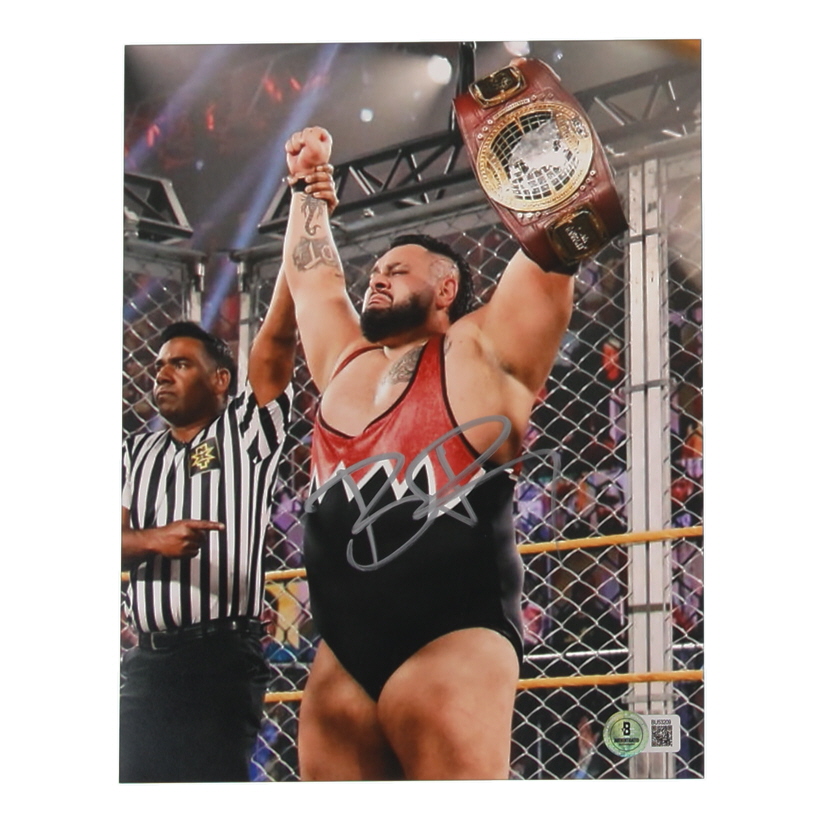 Bronson Reed Signed WWE 8x10 Photo (Beckett) at PristineAuction.com Bronson Reed Signed WWE 8x10 Photo (Beckett) at PristineAuction.com