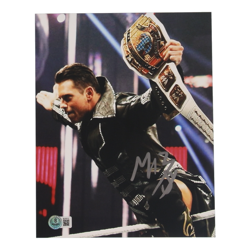 The Miz Signed WWE 8x10 Photo (Beckett) at PristineAuction.com The Miz Signed WWE 8x10 Photo (Beckett) at PristineAuction.com
