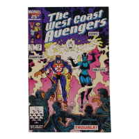 1986 "The West Coast Avengers" Issue #12 Marvel Comic Book at PristineAuction.com