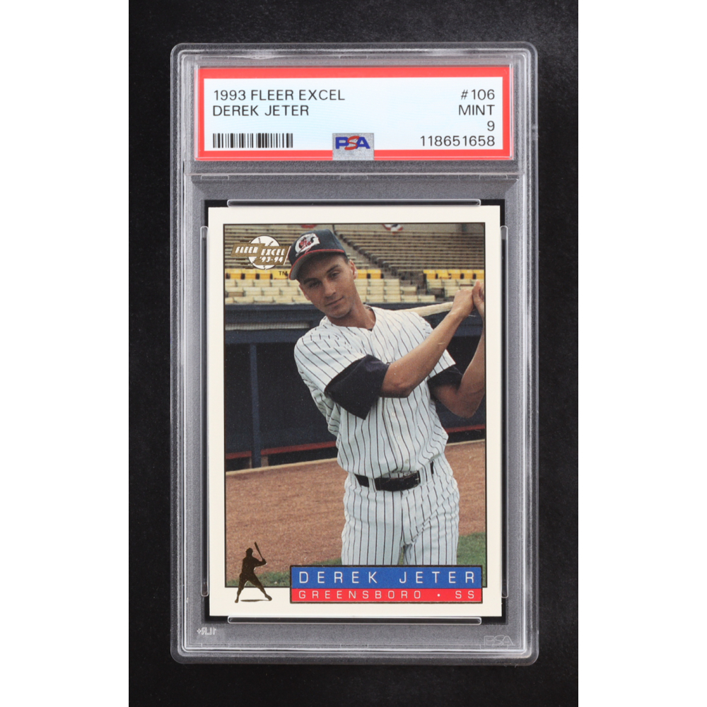 Derek Jeter 1993-94 Fleer Excel #106 RC (PSA 9) at PristineAuction.com