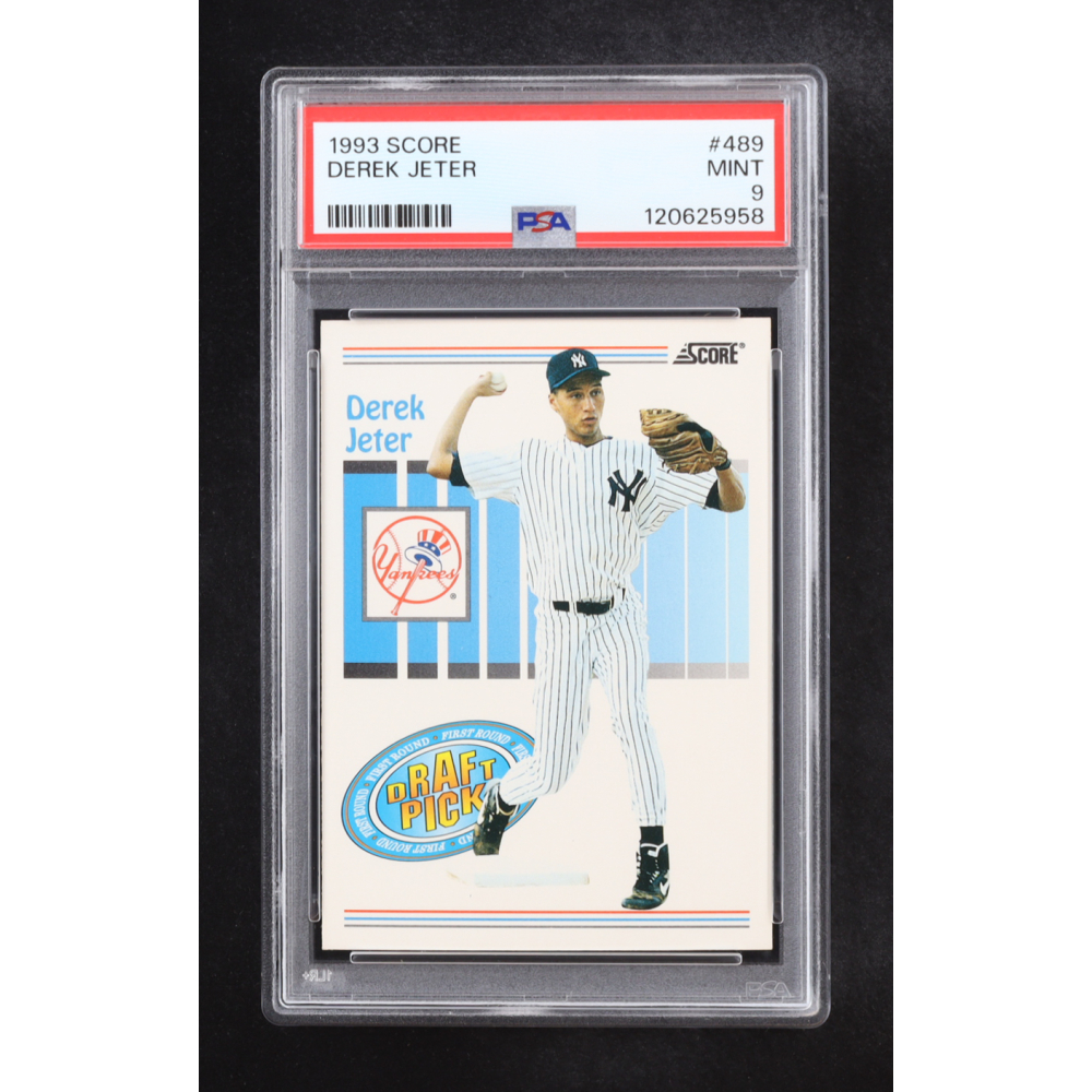 Derek Jeter 1993 Score #489 RC (PSA 9) at PristineAuction.com