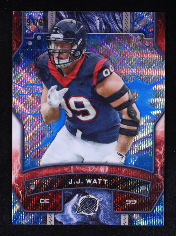 J.J. Watt 2024 Topps Resurgence Blue Surge #42 #91/99 at PristineAuction.com J.J. Watt 2024 Topps Resurgence Blue Surge #42 #91/99 at PristineAuction.com
