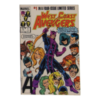 1984 "West Coast Avengers" Issue #1 Marvel Comic Book at PristineAuction.com