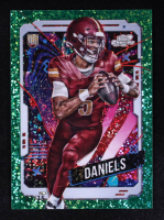 Jayden Daniels 2024 Topps Cosmic Chrome Green Space Dust Refractors #196 #31/75 RC at PristineAuction.com