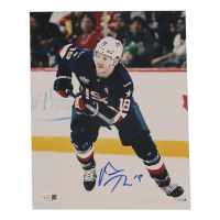 Matthew Tkachuk Signed Team USA 8x10 Photo (JSA) at PristineAuction.com