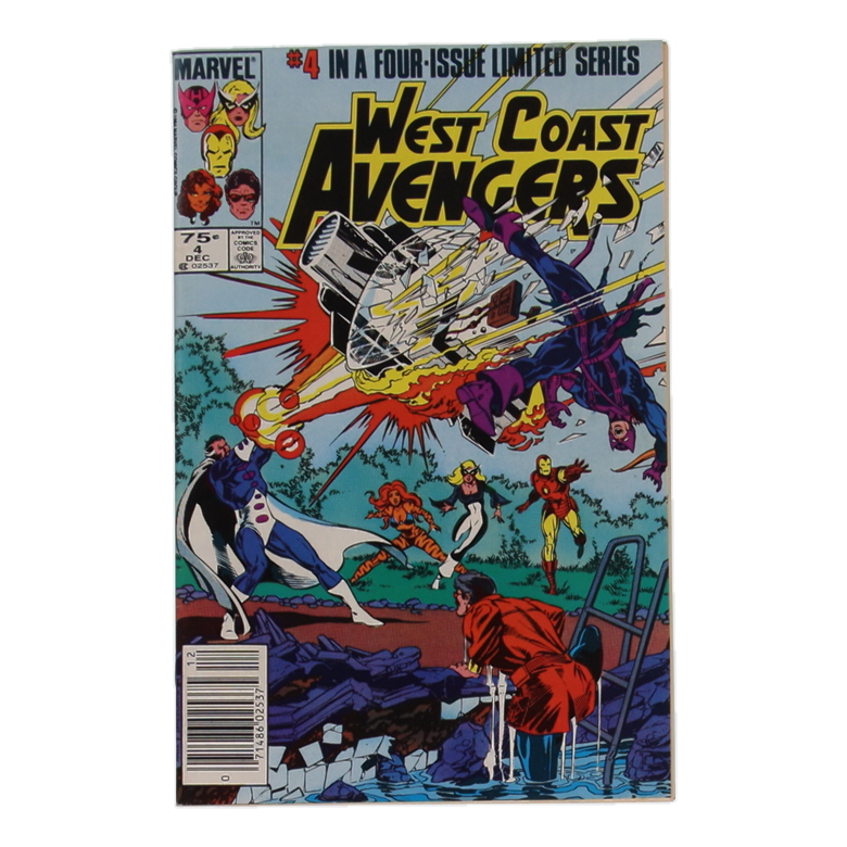 1984 "West Coast Avengers" Issue #4 Marvel Comic Book at PristineAuction.com 1984 "West Coast Avengers" Issue #4 Marvel Comic Book at PristineAuction.com