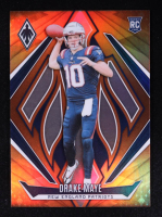 Drake Maye 2024 Panini Phoenix Orange #179 RC at PristineAuction.com