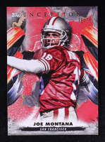 Joe Montana 2024 Topps Inception Red #143 #15/75 at PristineAuction.com