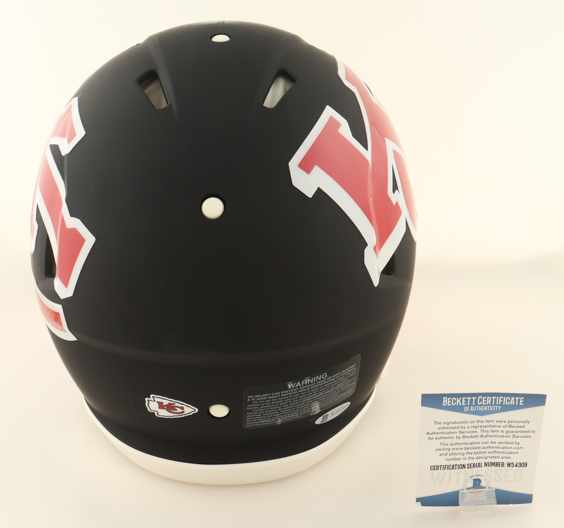 Clyde Edwards-Helaire Signed Chiefs Full-Size Authentic AMP Alterrnate Speed Helmet Inscribed "#GLYDE" (Beckett) at PristineAuction.com Clyde Edwards-Helaire Signed Chiefs Full-Size Authentic AMP Alterrnate Speed Helmet Inscribed "#GLYDE" (Beckett) at PristineAuction.com