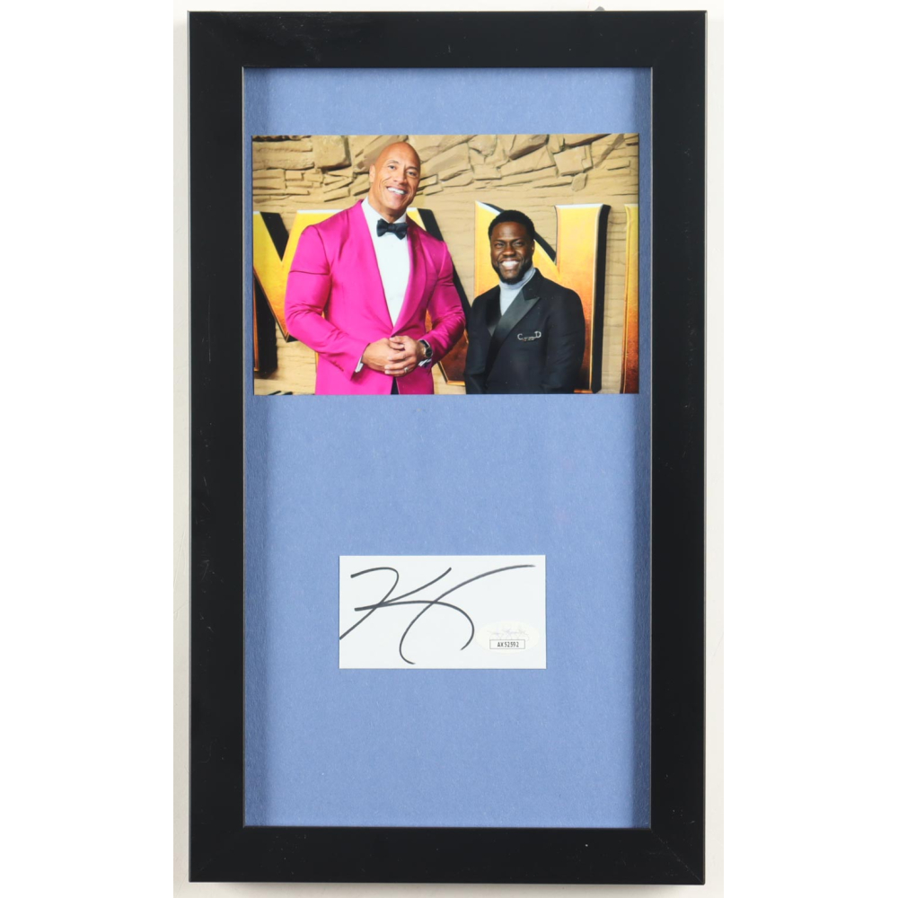 Kevin Hart Signed Custom Framed Cut Display (JSA) at PristineAuction.com