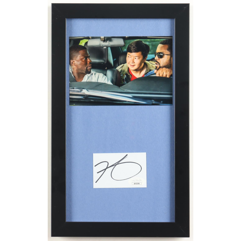 Kevin Hart Signed "Ride Along 2" Custom Framed Cut Display (JSA) at PristineAuction.com