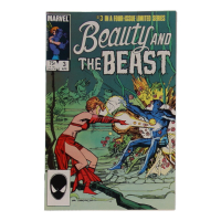 1985 "Beauty and the Beast" Issue #3 Marvel Comic Book at PristineAuction.com