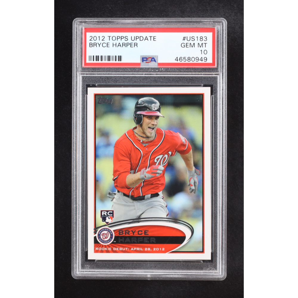 Bryce Harper 2012 Topps Update #US183 RC (PSA 10) at PristineAuction.com