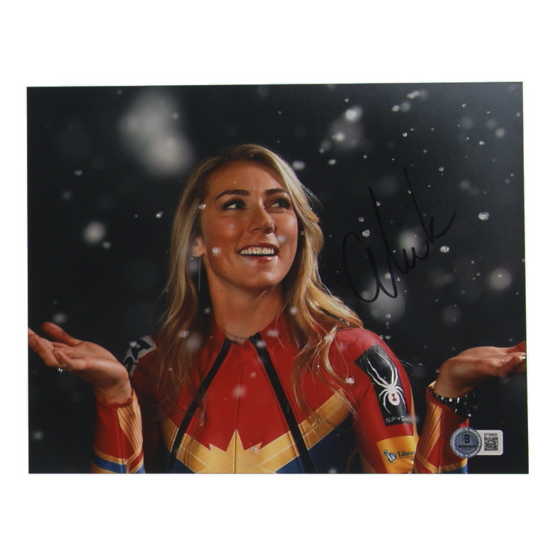 Mikaela Shiffrin Signed 8x10 Photo (Beckett) at PristineAuction.com Mikaela Shiffrin Signed 8x10 Photo (Beckett) at PristineAuction.com