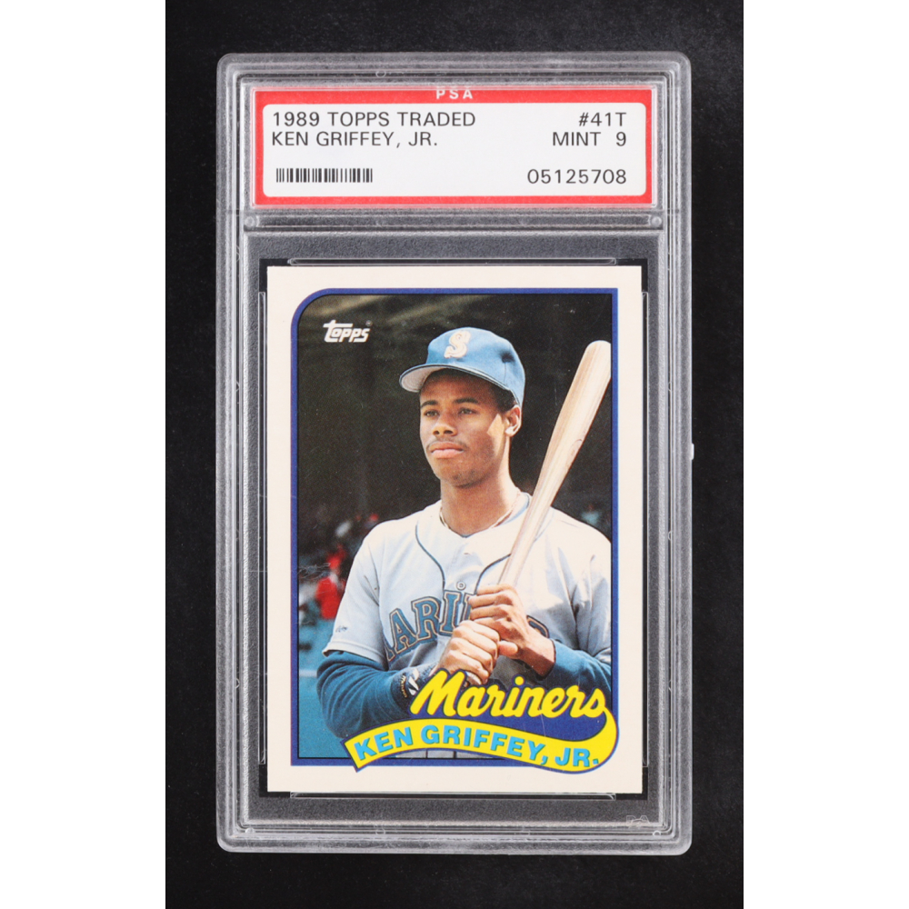 Ken Griffey Jr. 1989 Topps Traded #41T RC (PSA 9) at PristineAuction.com