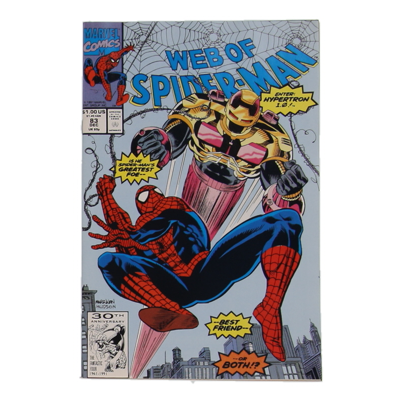 1991 "Web of Spider-Man" Issue #83 Marvel Comic Book at PristineAuction.com 1991 "Web of Spider-Man" Issue #83 Marvel Comic Book at PristineAuction.com