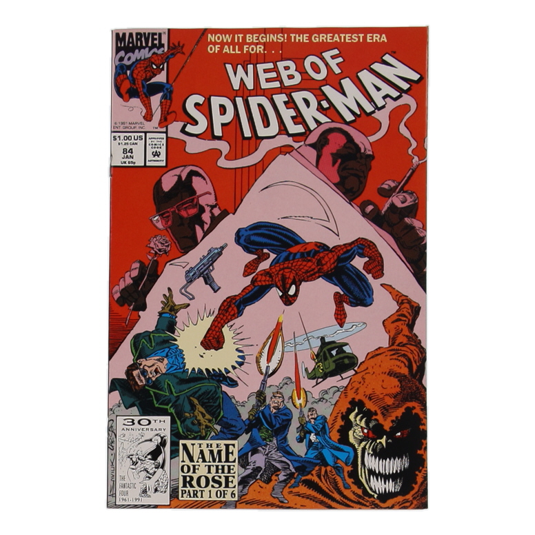 1992 "Web of Spider-Man" Issue #84 Marvel Comic Book at PristineAuction.com 1992 "Web of Spider-Man" Issue #84 Marvel Comic Book at PristineAuction.com