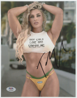 Tiffany Stratton Signed WWE 8x10 Photo (PSA) at PristineAuction.com