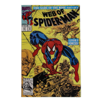 1992 "Web of Spider-Man" Issue #87 Marvel Comic Book at PristineAuction.com