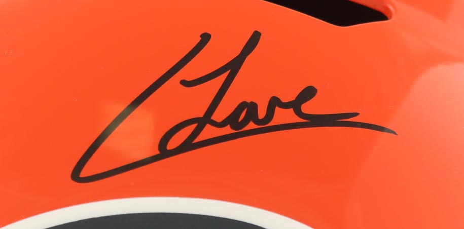 Colston Loveland Signed Bears Full-Size Speed Helmet (JSA) at PristineAuction.com Colston Loveland Signed Bears Full-Size Speed Helmet (JSA) at PristineAuction.com