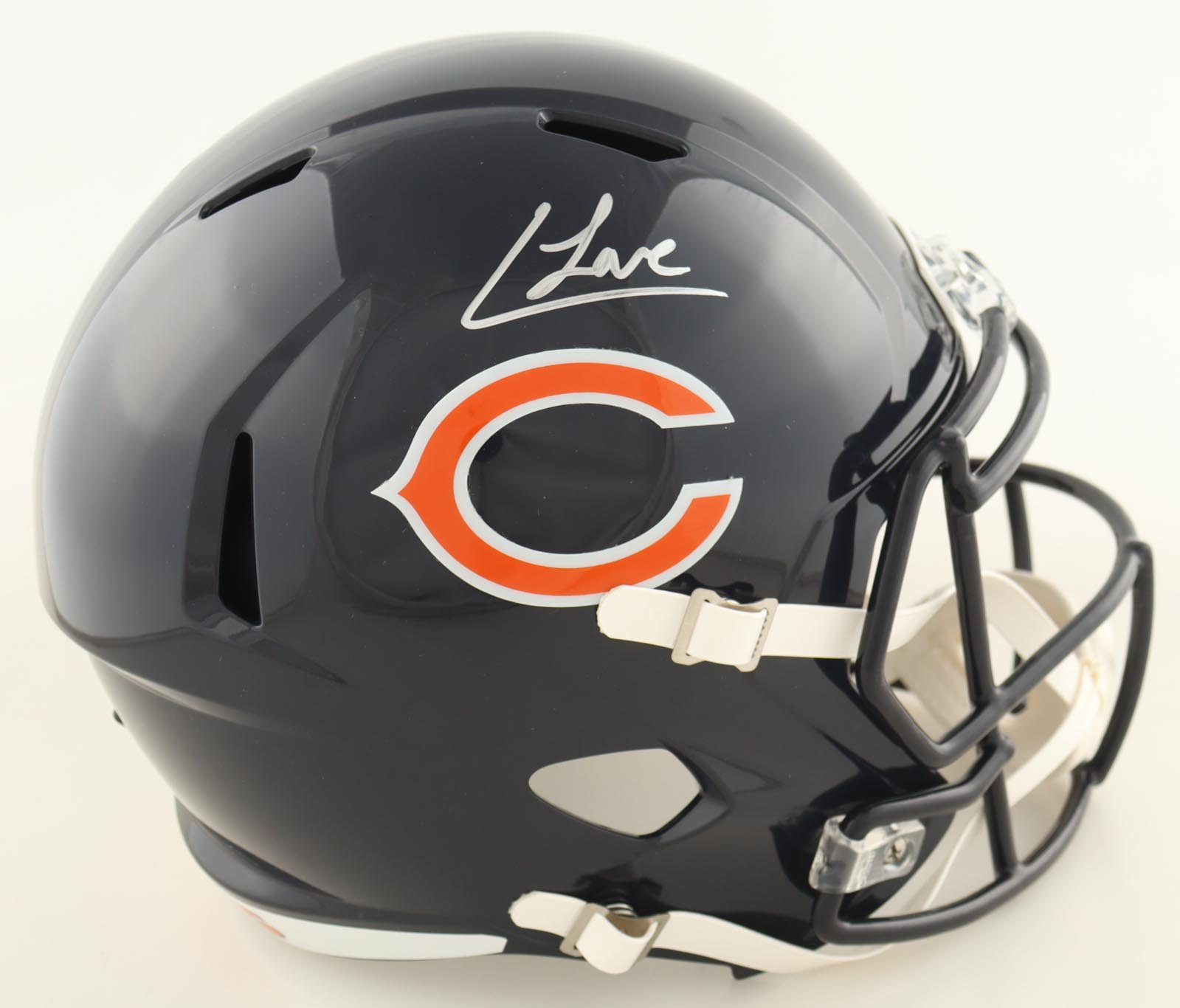 Colston Loveland Signed Bears Full-Size Speed Helmet (JSA) at PristineAuction.com Colston Loveland Signed Bears Full-Size Speed Helmet (JSA) at PristineAuction.com